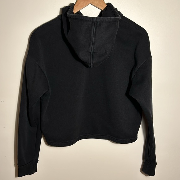 Puma Essentials Cropped Logo Hoodie Women’s Black US Size XS - Picture 4 of 13